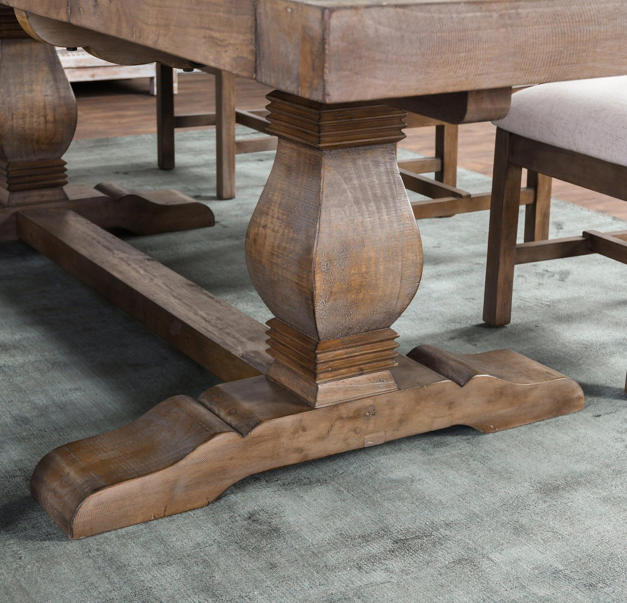 Caleb Reclaimed Extension (84-114) Dining Table