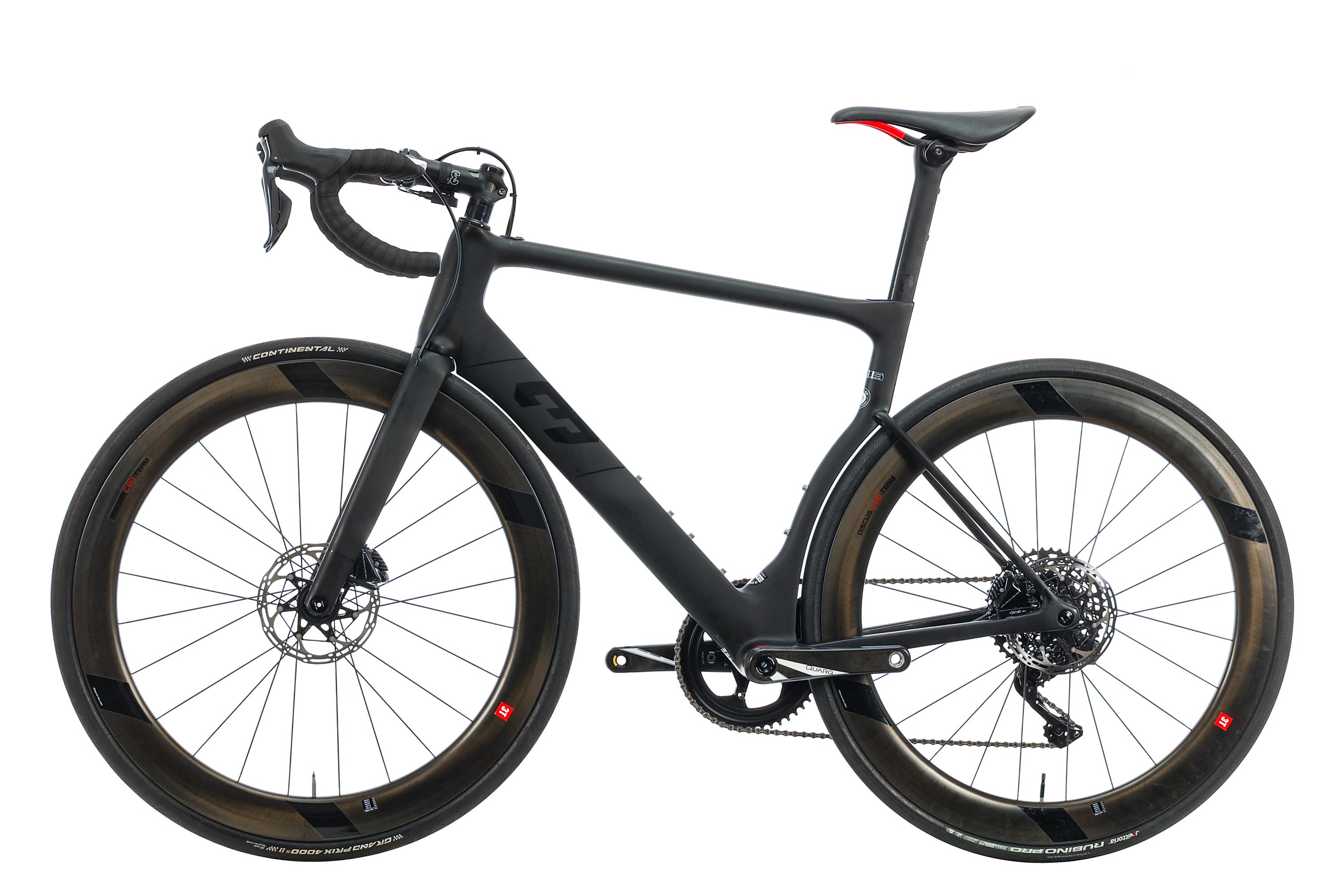 3T Strada TEAM STEALTH Road Bike - 2019, Large