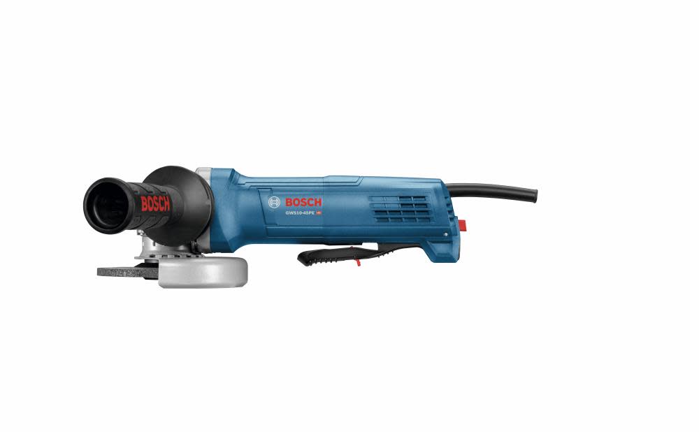 4-1/2 In. Ergonomic Angle Grinder with Paddle Switch