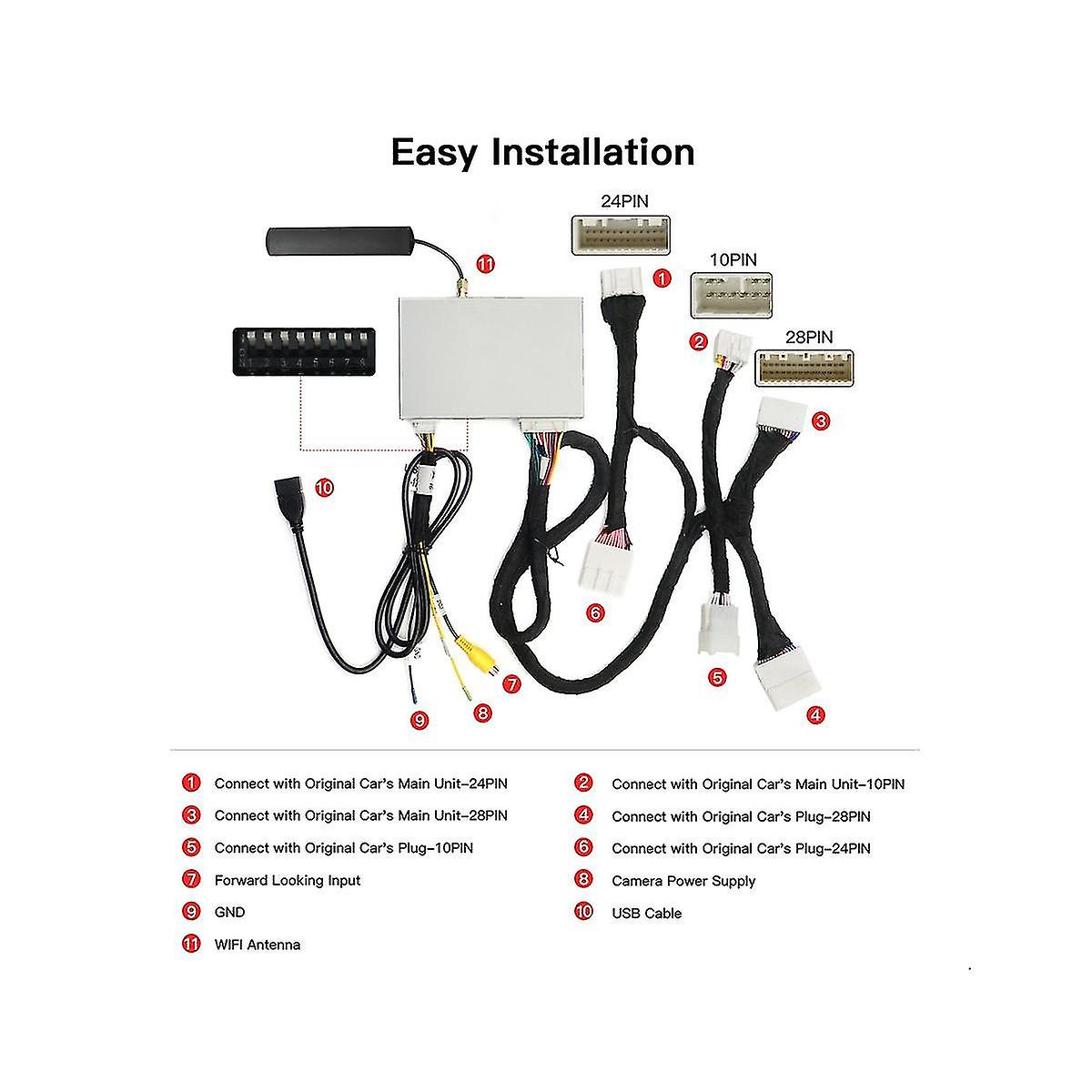 Wireless Carplay For 2014-2019 Touch 2 With Android Auto Interface Mirror Link Airplay Carplay Auto