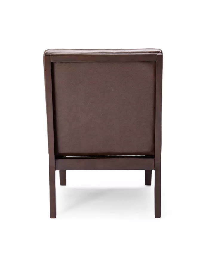 Noble House Uintah Contemporary Tufted Accent Chair