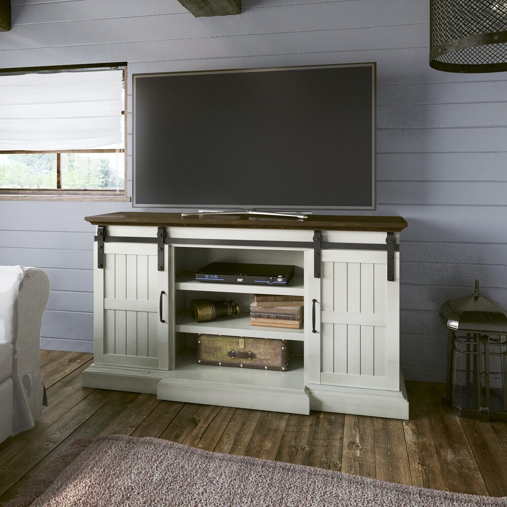 Sliding Barn Door TV Stand for TVs up to 70\