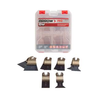 Arrow Oscillating Blade Assortment (10-Piece) OSCMULT-10A