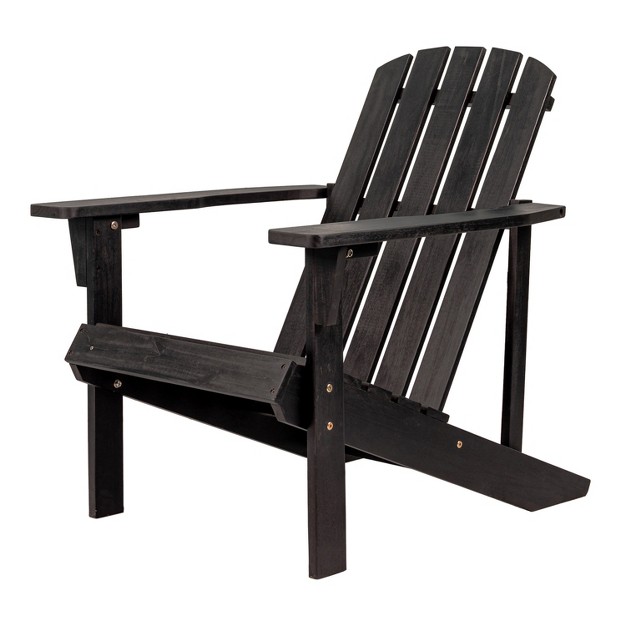 Westport Outdoor Patio Traditional Acacia Wood Adirondack Chair Jonathan Y