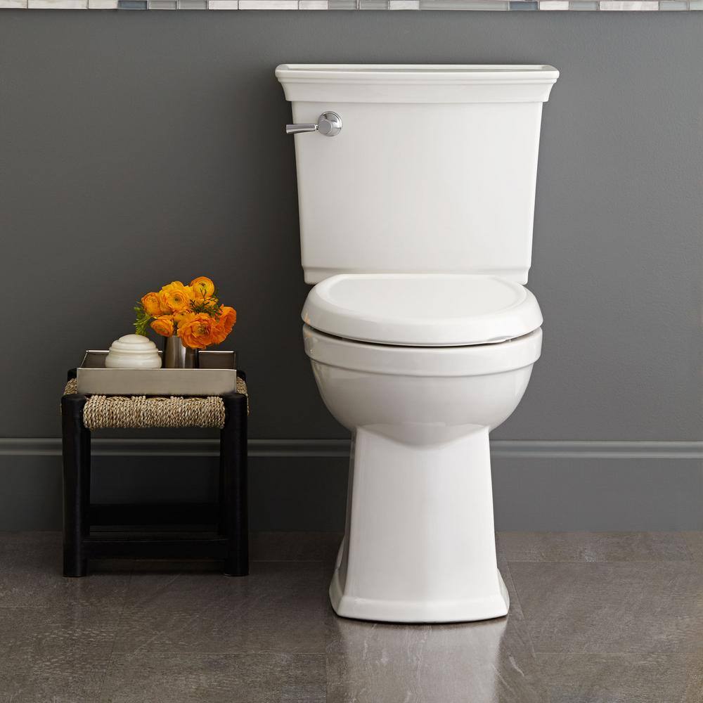 American Standard Optum VorMax Complete Tall Height 2-piece 1.28 GPF Elongated Toilet in White with Slow Close Seat 707AA101.020