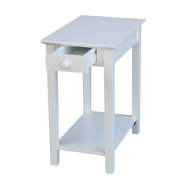 The Gray Barn Moonshine Narrow End Table - 22