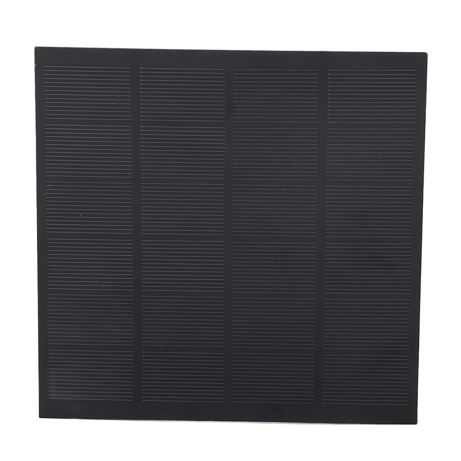 Portable 3w 6v Silicon Solar Charger Panel Outdoor For Solar Garden Lighting