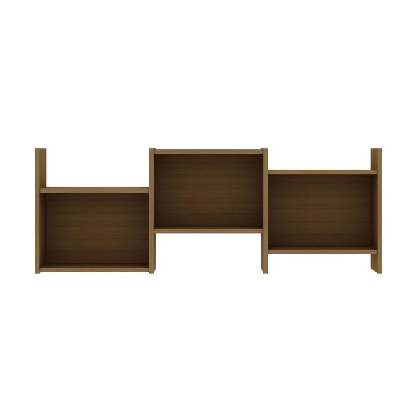 Hampton Wall Décor Shelves in Maple Cream