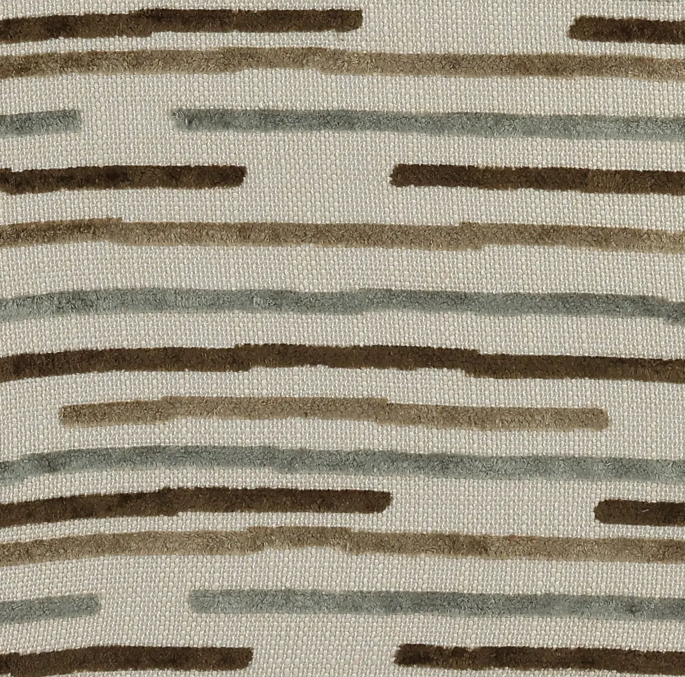 Raven Beige Striped Accent Chair