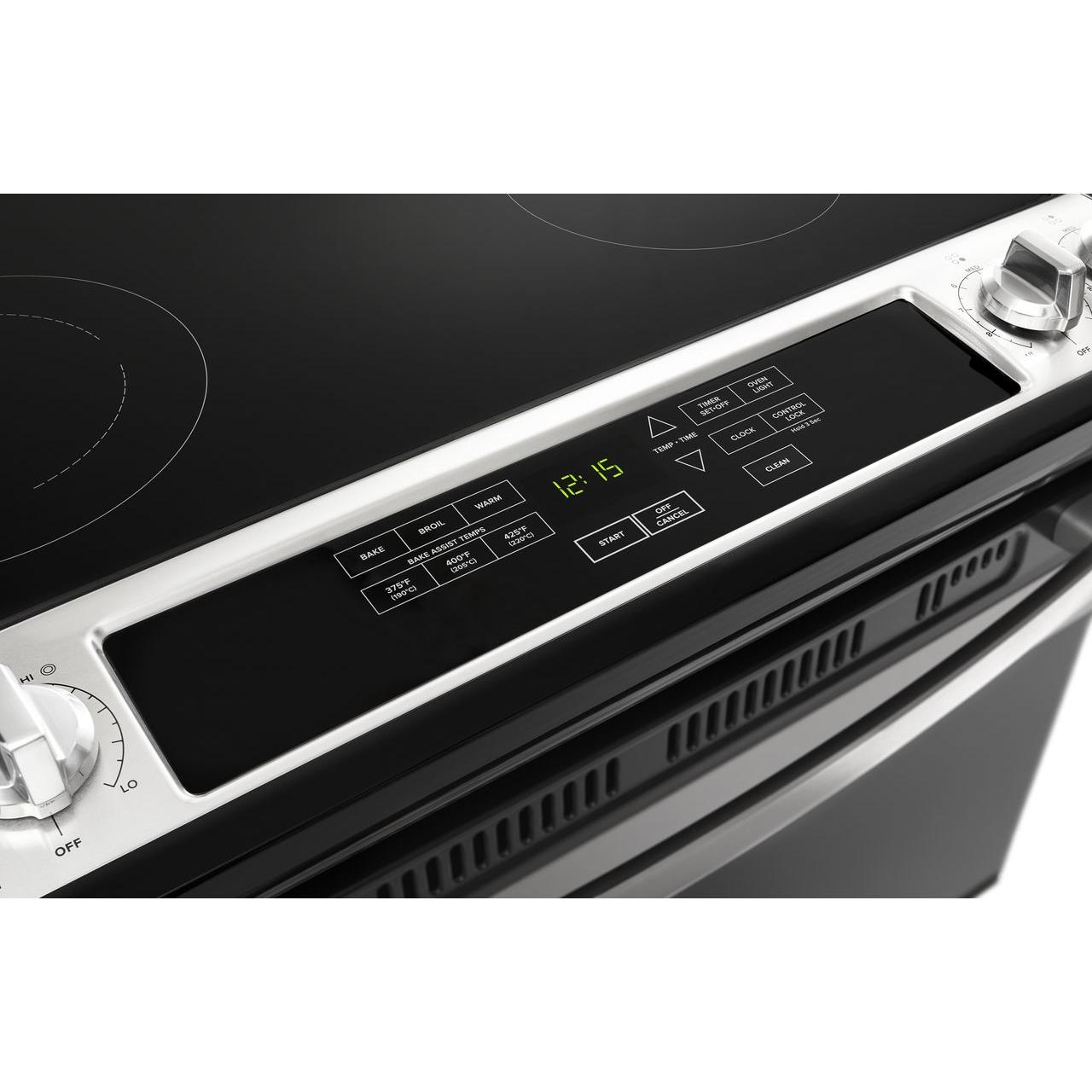 Amana 30in Slide-In Electric Range YAES6603SFS