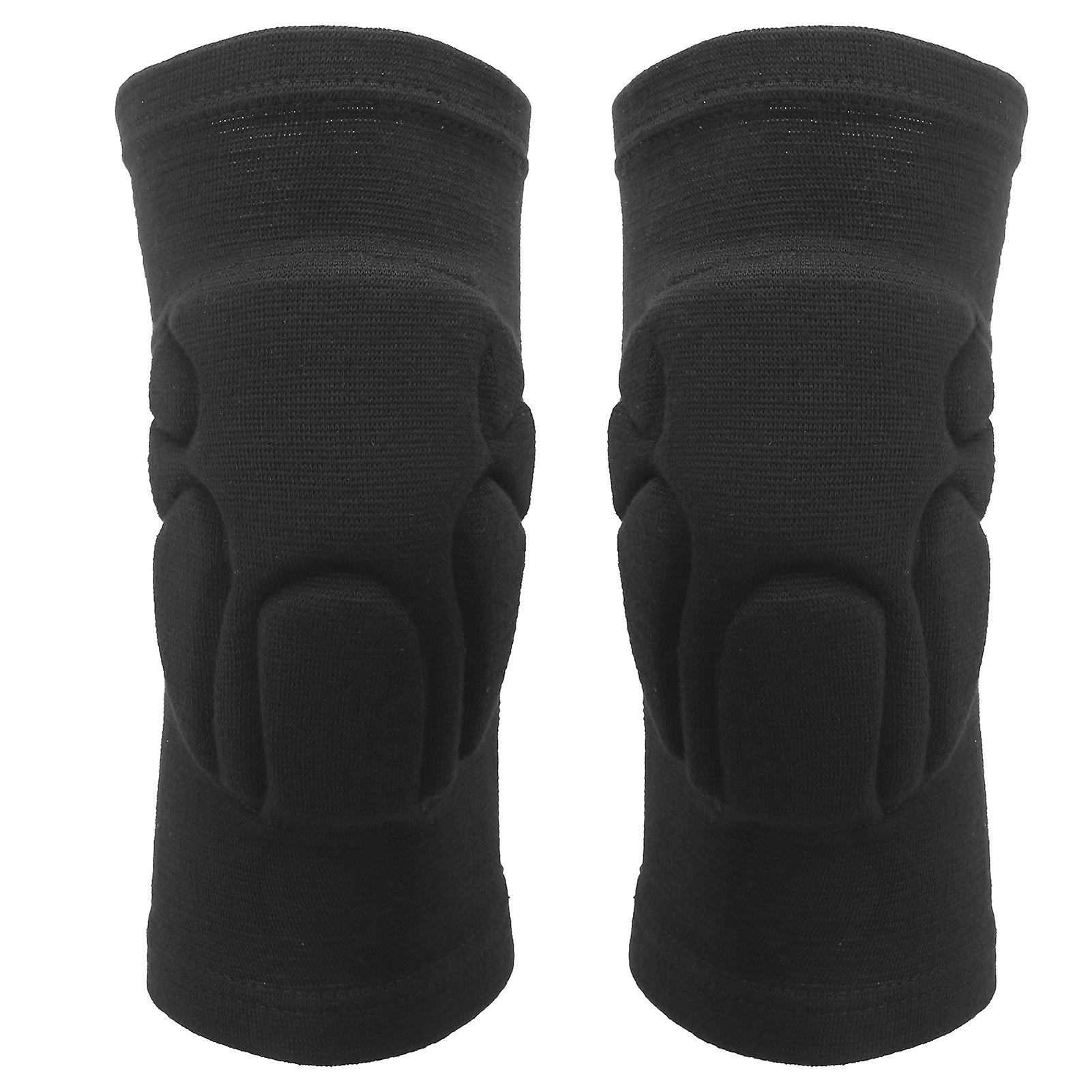 1 Pair Knee Protector Guard Pads Sleeve Breathable Support For Outdoor Sports Basketball M