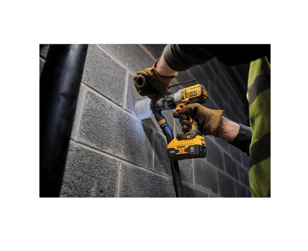 DEWALT DCD998W1 XR POWER DETECT 1/2-in 20-volt Max-Amp Variable Speed Brushless Cordless Hammer Drill (1-Battery Included)