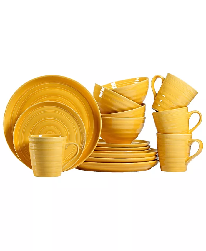 Over and Back Farmhouse 16Pc Dinnerware Set