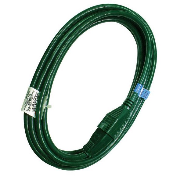 Projex Indoor Or Outdoor 15 Ft L Green Extension Cord 16 3