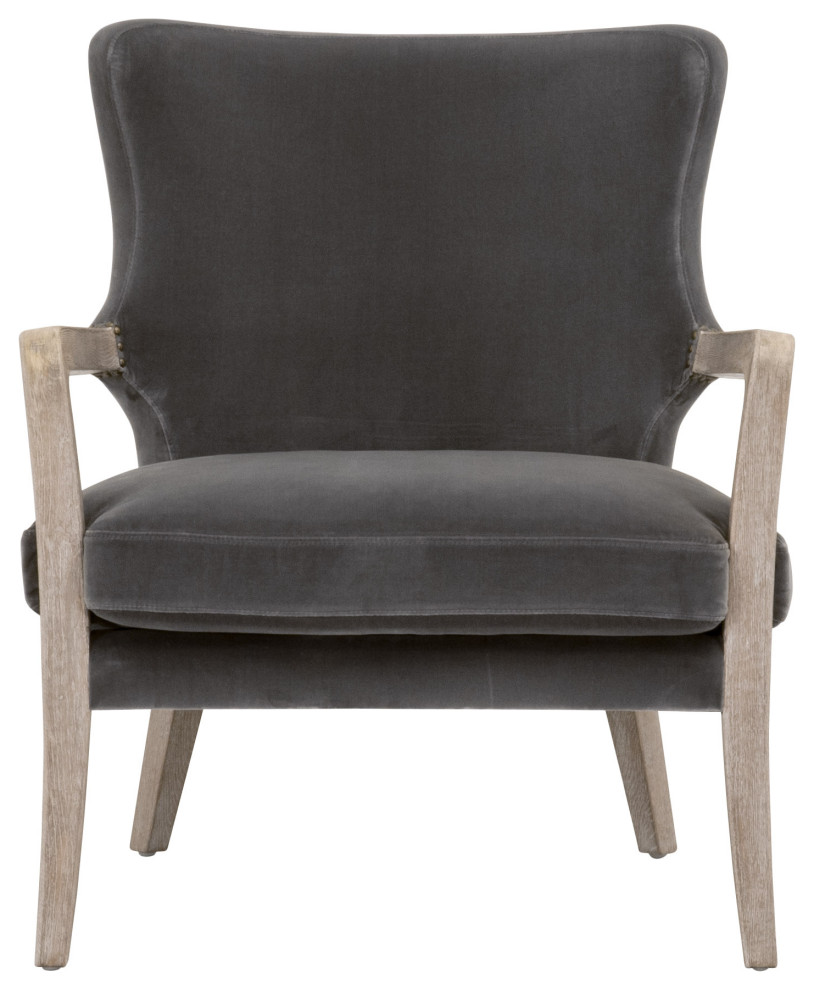 Calvin Club Chair   Farmhouse   Armchairs And Accent Chairs   by Essentials for Living  Houzz