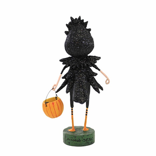 Lori Mitchell Ravishing Raven One Figurine 6 5 Inches Halloween Black Bird 15525 Polyresin Black