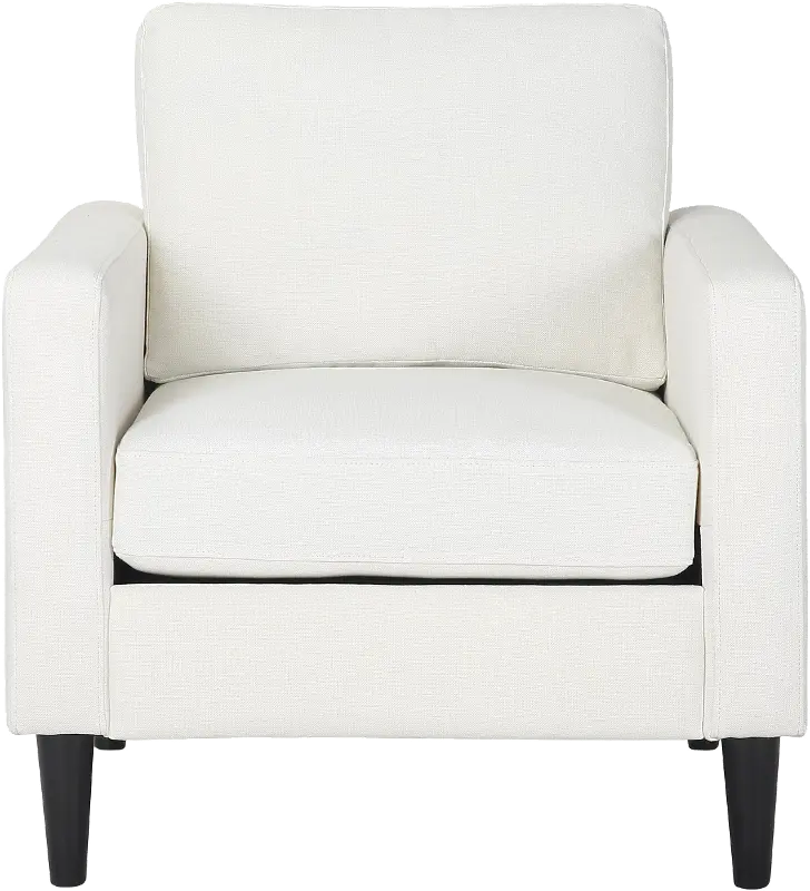 Wendy Contemporary Cream Accent Chair