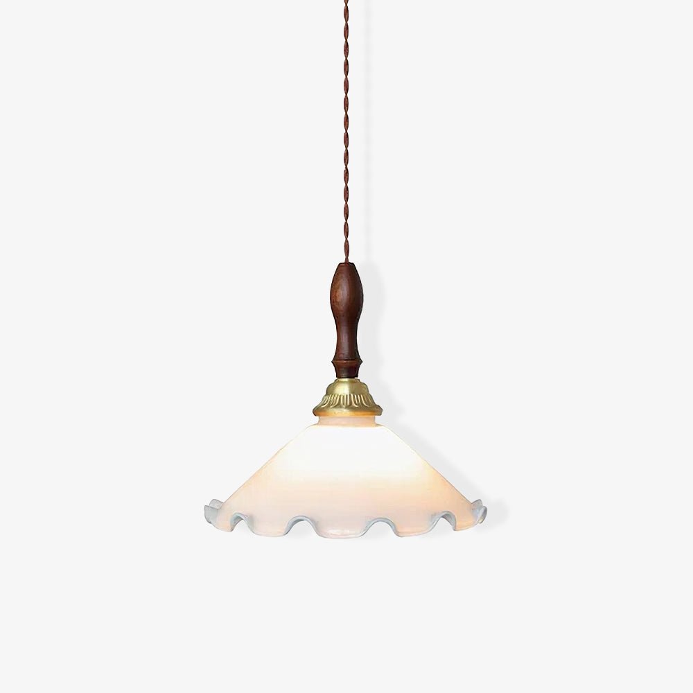 Milky Flower Pendant Light