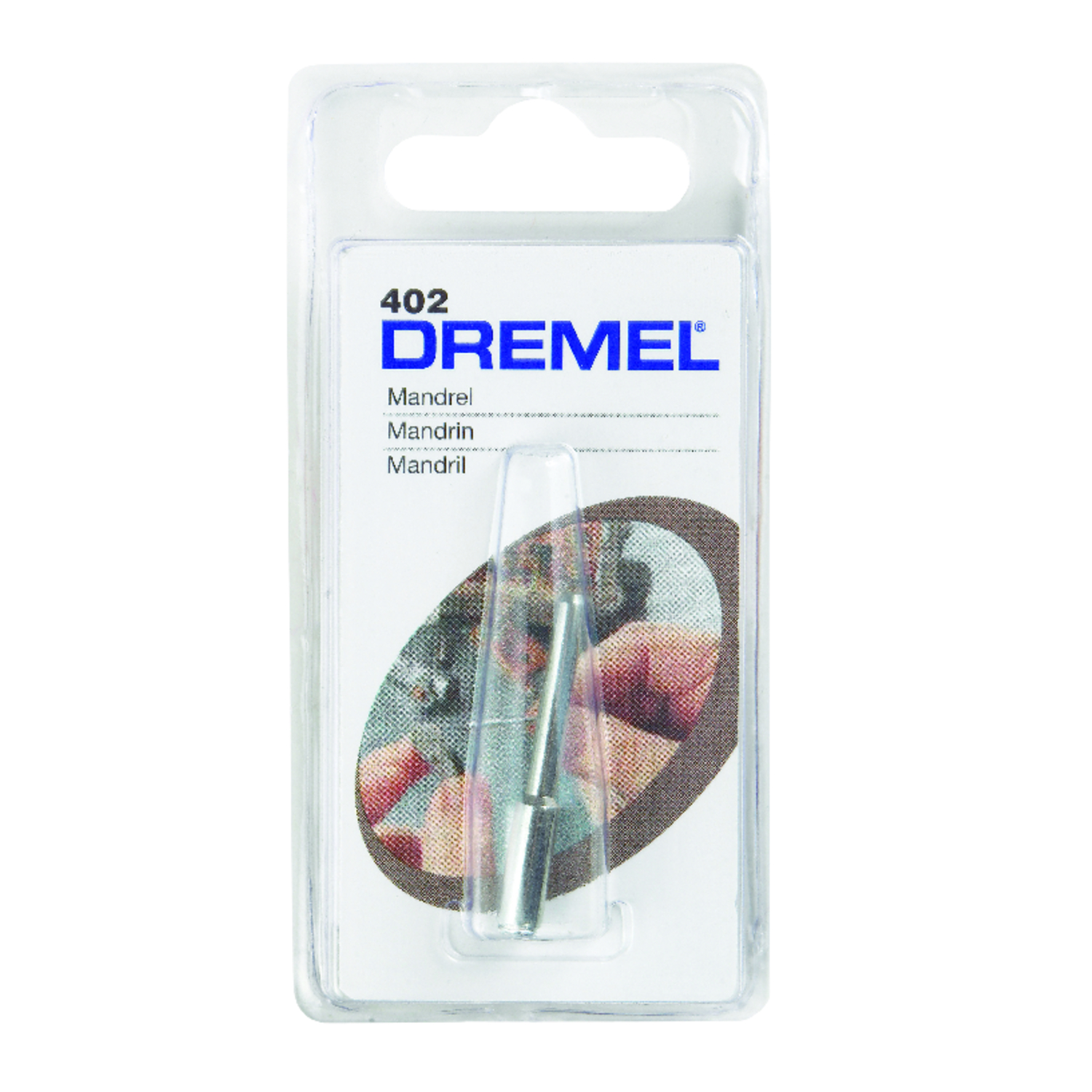 Dremel 1/8 in. X 2.75 in. L Steel Mandrel 1 pk