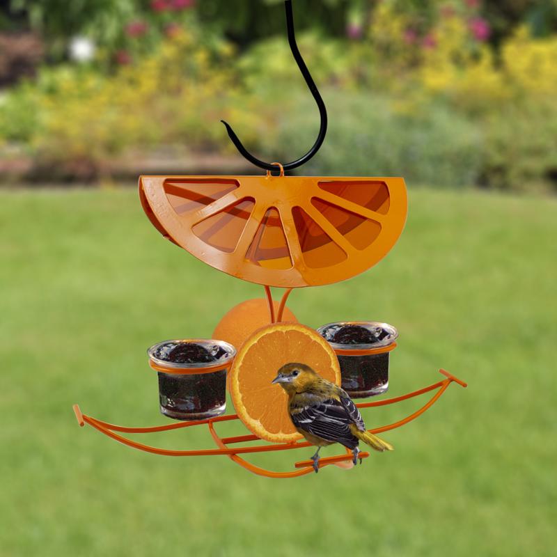 ORIOLE FEEDER ORANGE