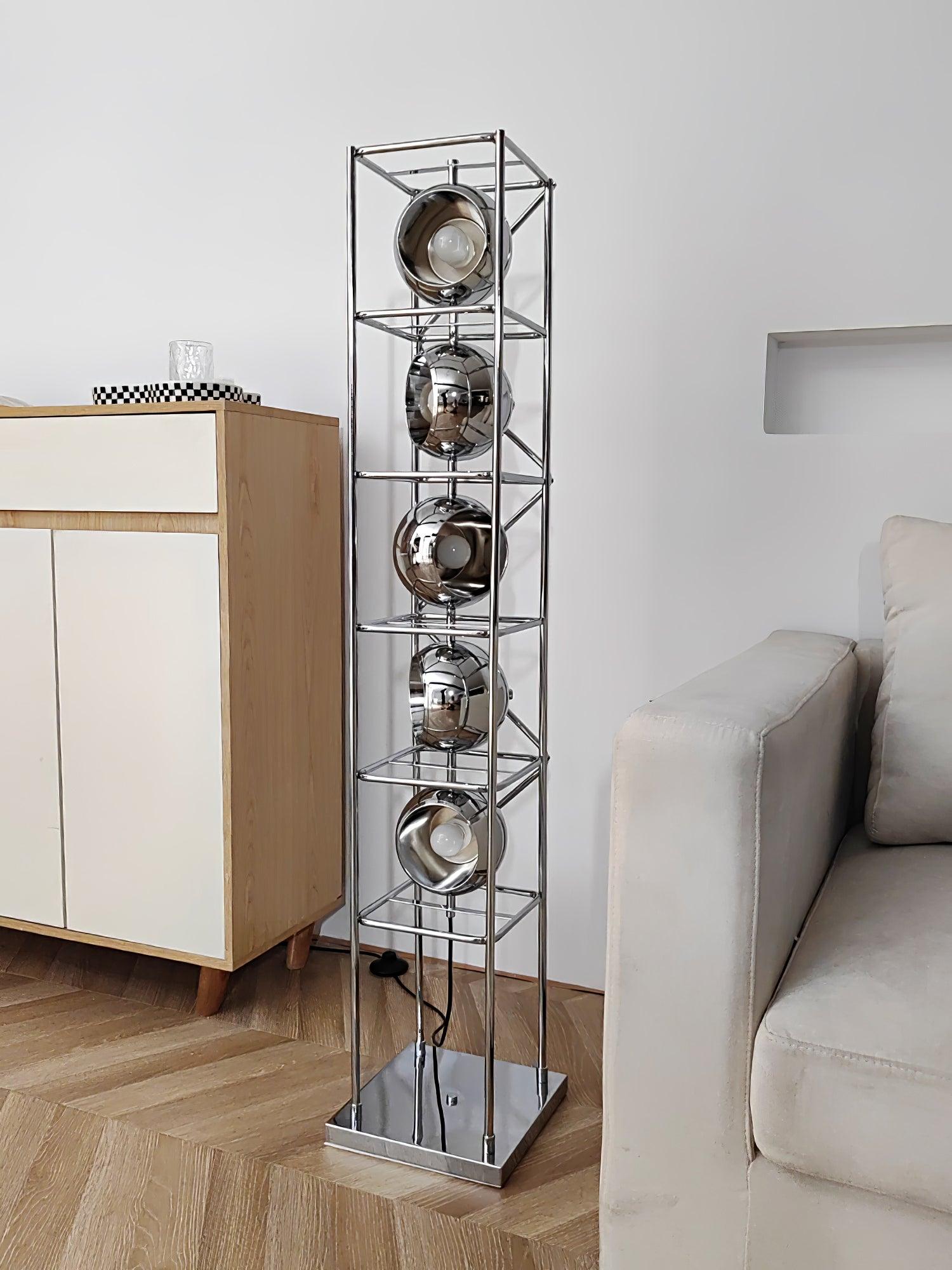 Tower of Spheres Floor Lamp