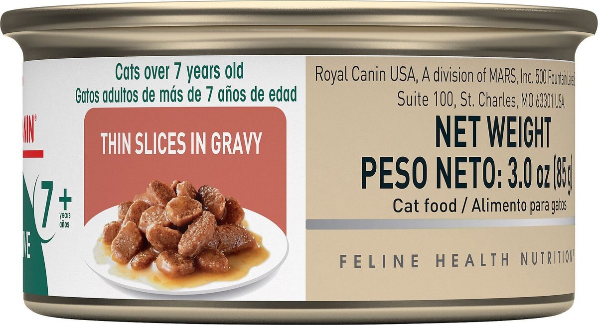 Royal Canin Instinctive 7+ Thin Slices in Gravy Canned Cat Food