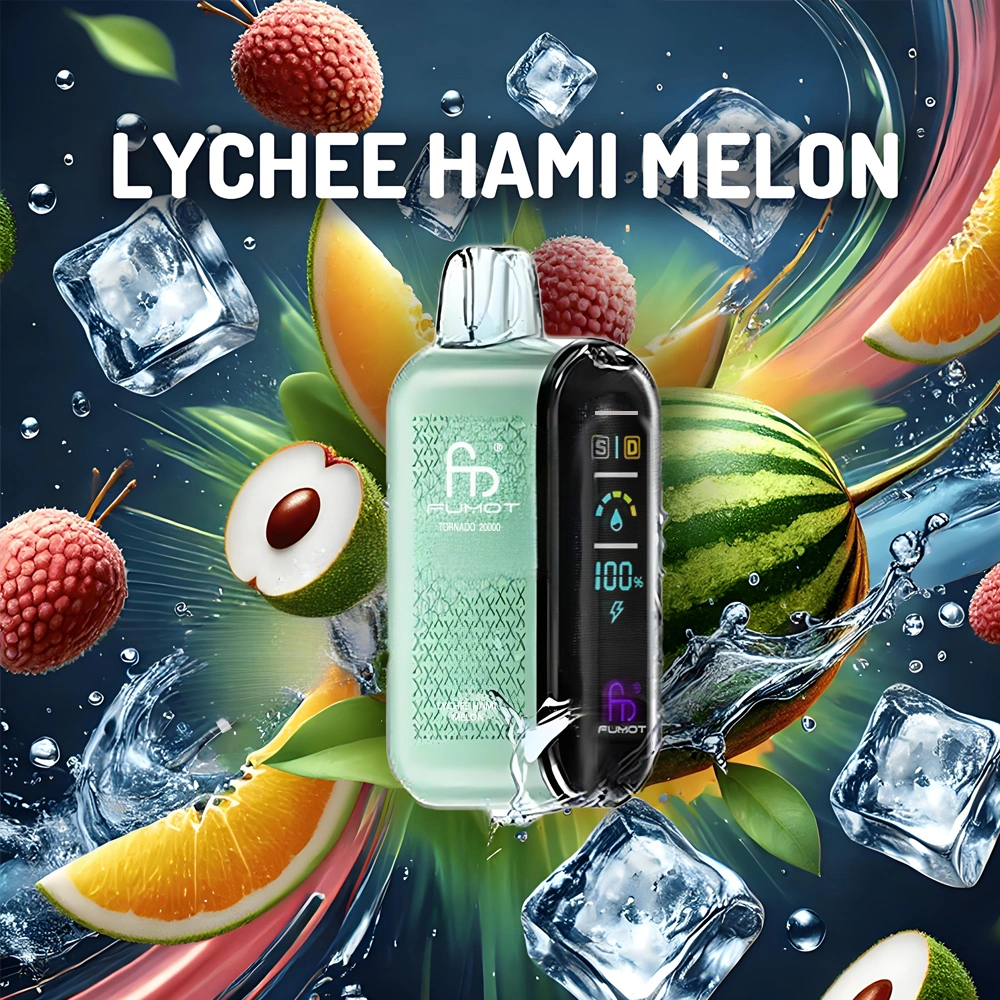 Fumot Tornado 20000 Puffs - Lychee Hami Melon