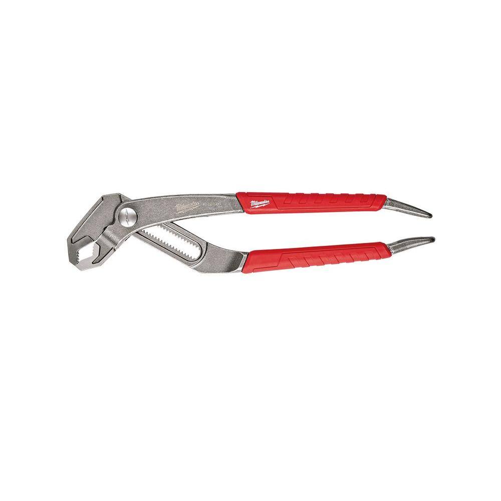 MW 10 in. V-Jaw Pliers with Comfort Grip and Reaming Handles 48-22-6210