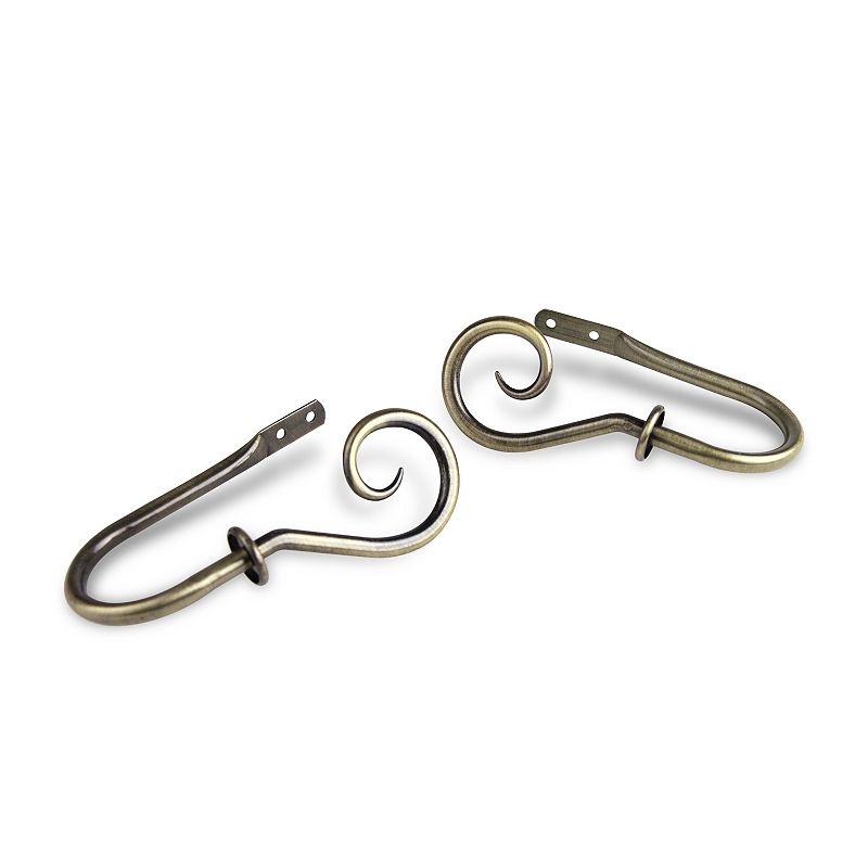 Rod Desyne Curl Holdback Pair