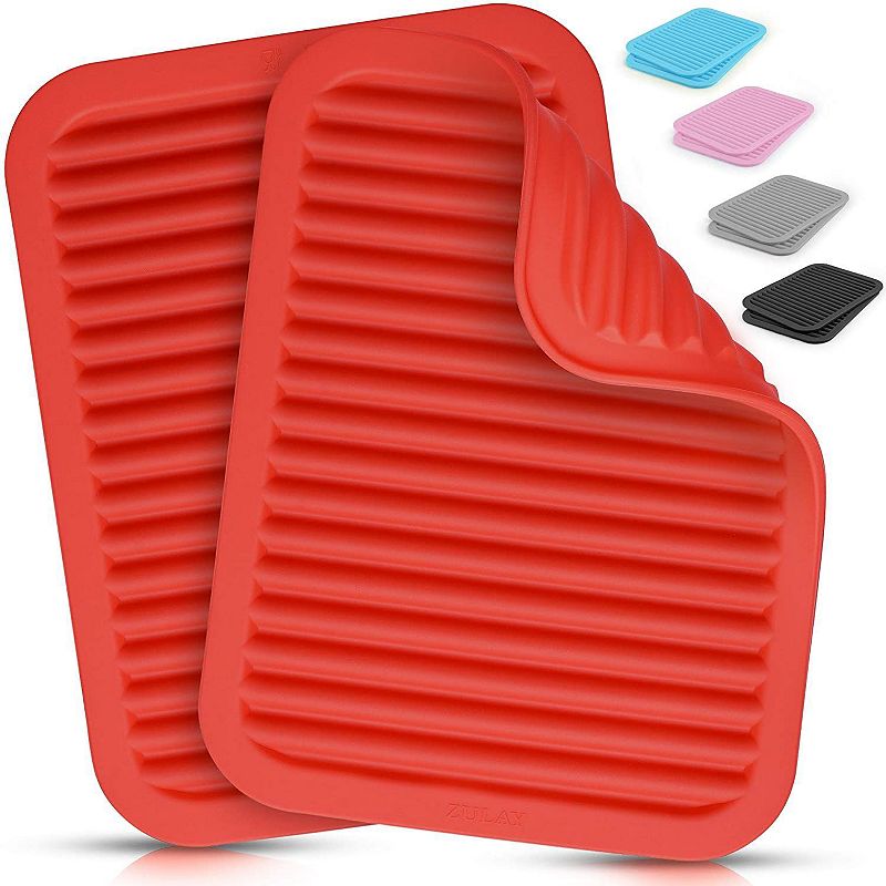 Silicone Trivets For Hot Pots and Pans (2 pack)