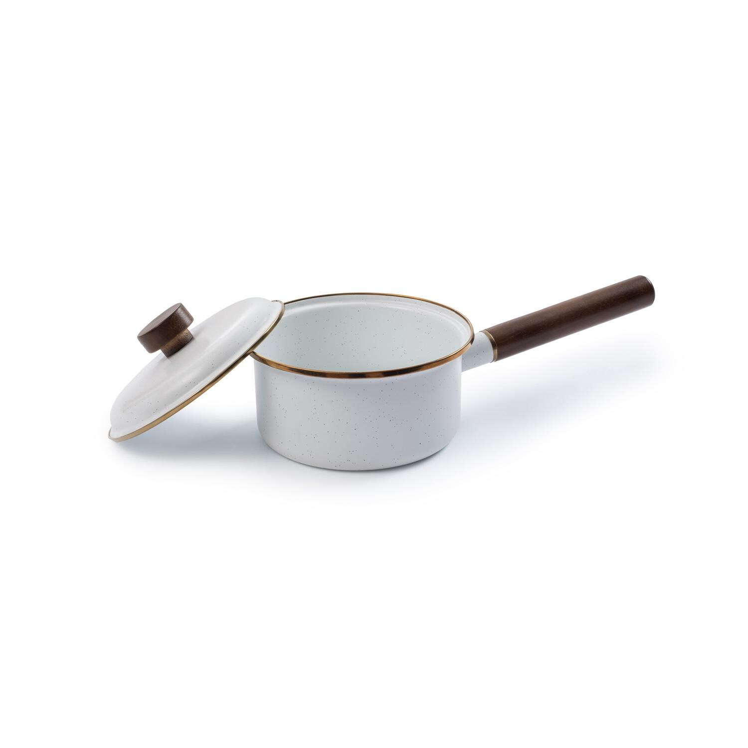 Barebones Living Enamel Saucepan