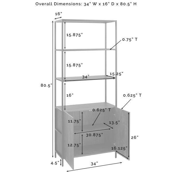 Jacobsen Large Etagere