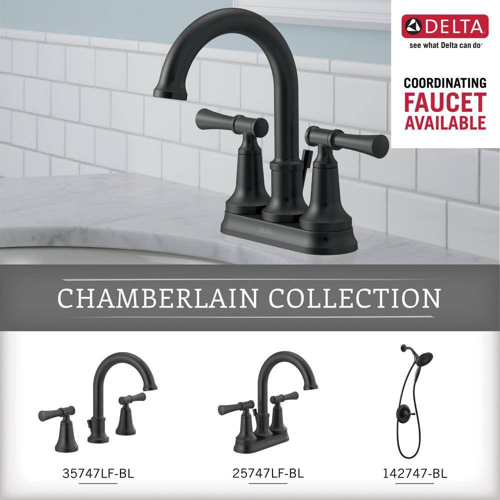 Delta Chamberlain Towel Hook in Matte Black CML35-MB