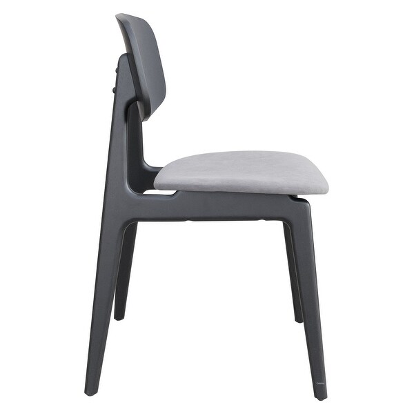 Cold Canyon Dining Chair (Set of 2) Gray and Black - 54 x 84