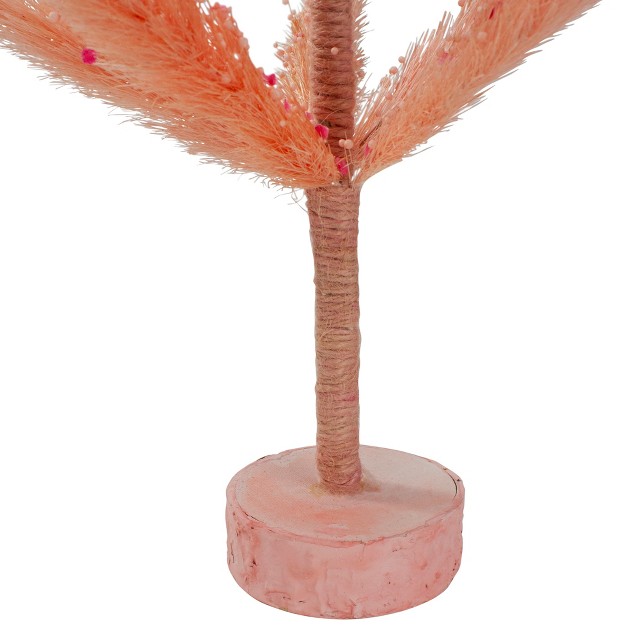 Northlight 2 x27 Unlit Artificial Easter Tree Pastel Pink Sisal Pine