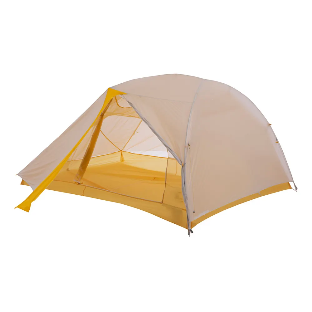 New Design Anti UV 2 Person Waterproof silicone oil tent hiking  outdoor tent easy camping tents