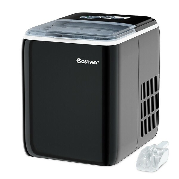 44 lbs Portable Countertop Ice Maker Machine with Scoop - 14.5