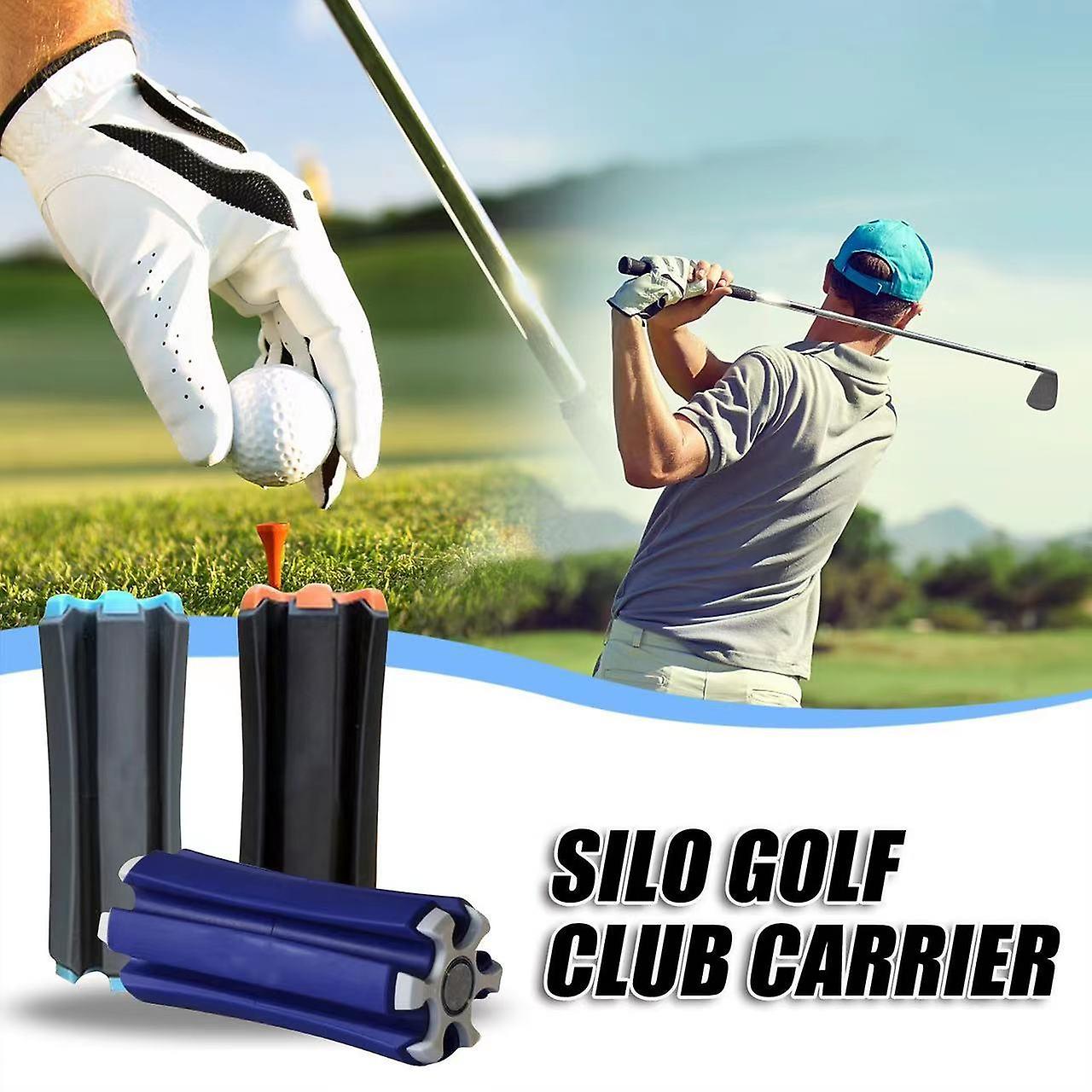 Golf Club Carrier， Royal Blue/titanium White