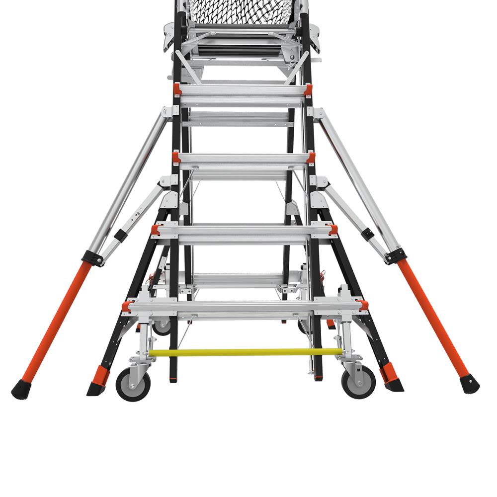 Cage Model 5 Ft. to 9 Ft. IAA FG w/ Wheel Lift and Ratchet Levelers