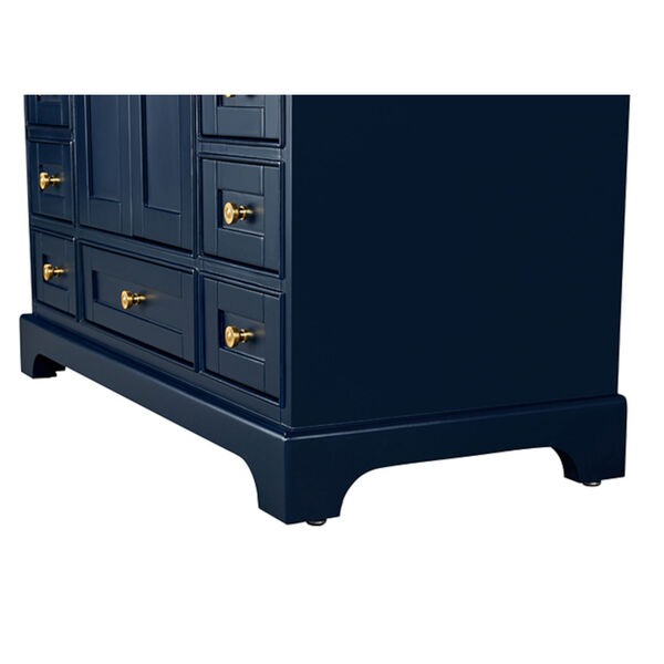 Audrey Heritage Blue White 48-Inch Vanity Console