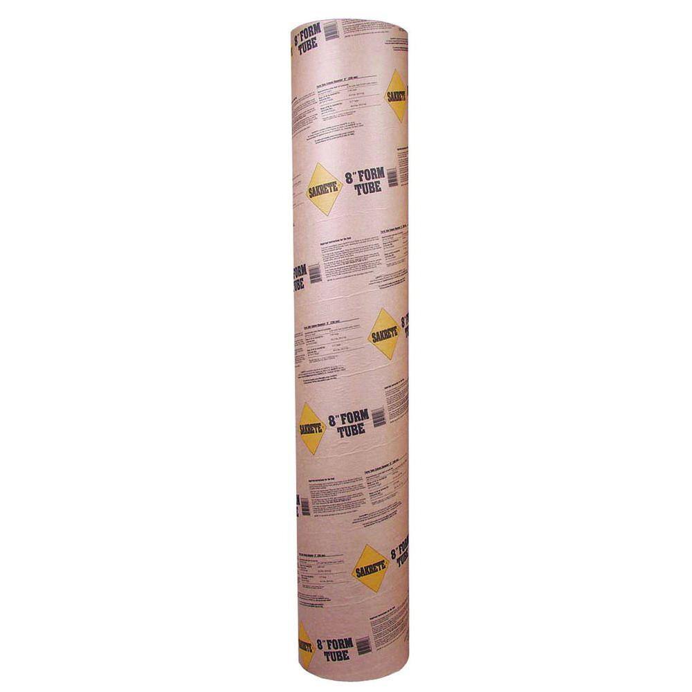 SAKRETE 8 in. x 48 in. Concrete Form Tube 65470075