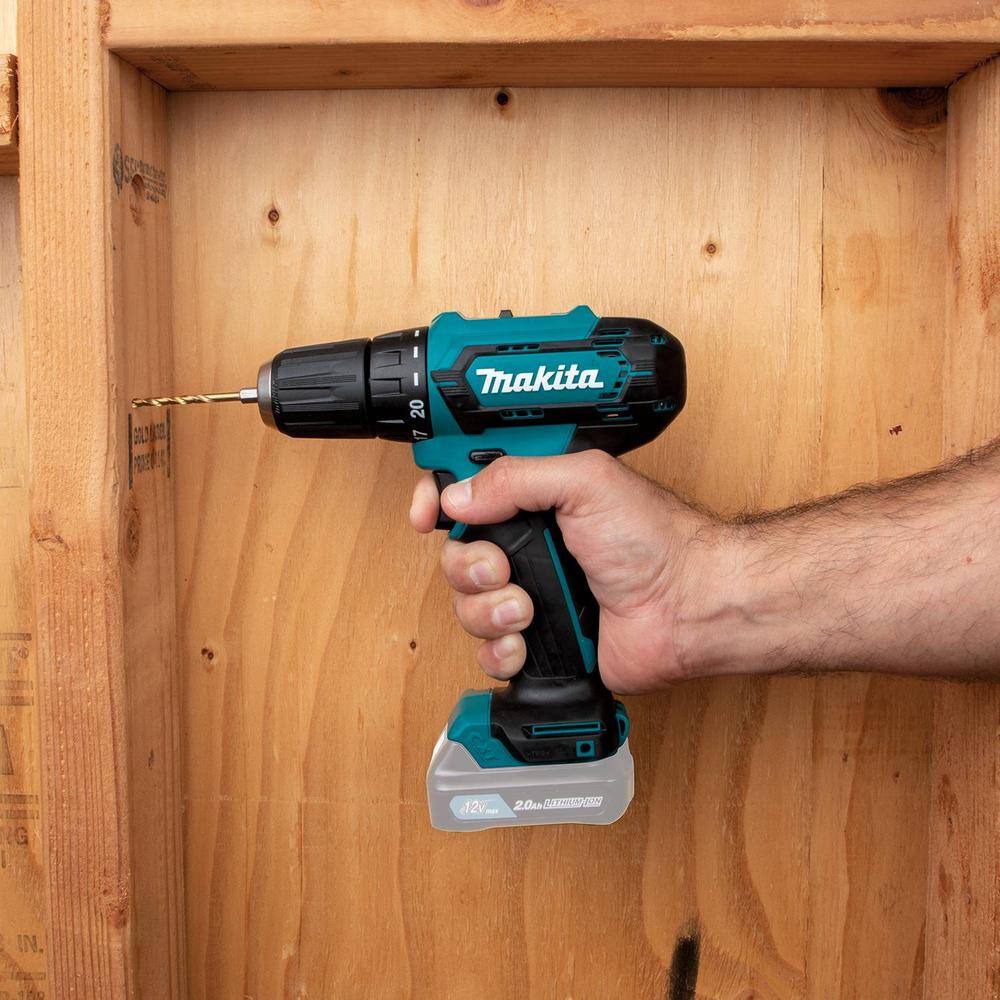 Makita 12V max CXT Lithium-Ion Cordless 38 in. Driver Drill (Tool-Only) FD09Z