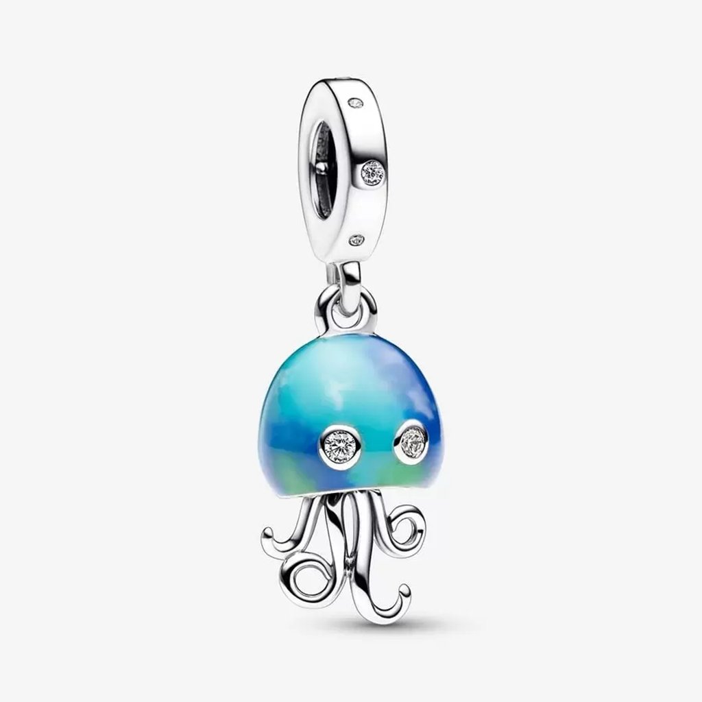 PANDORA  Color-changing Jellyfish Dangle Charm