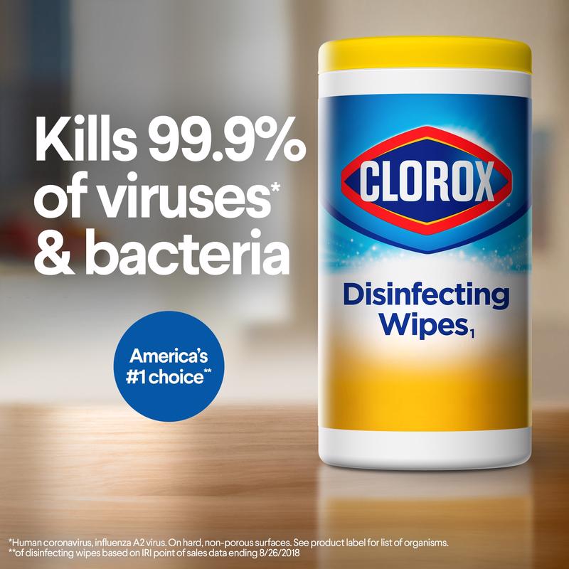 CLOROX DISNFCT WPS 35PK