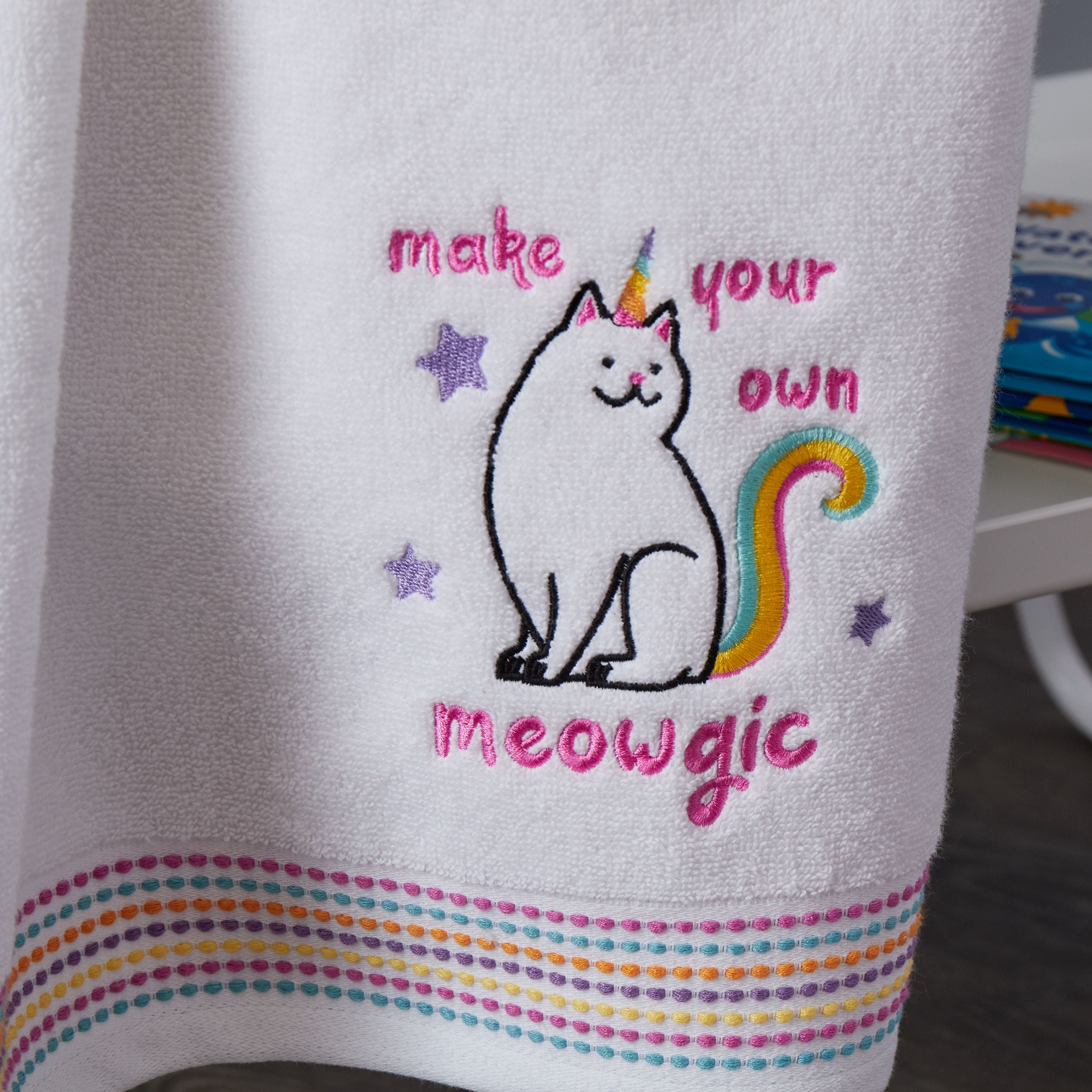 SKL Home Meowgic Bath Towel