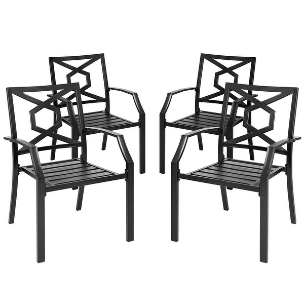 NUU GARDEN Outdoor 7Piece Iron Dining Set