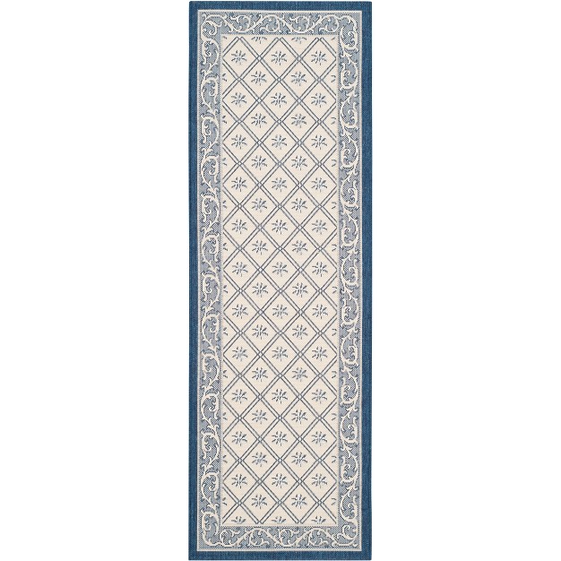 Courtyard Cy7427 Power Loomed Indoor outdoor Area Rug Safavieh