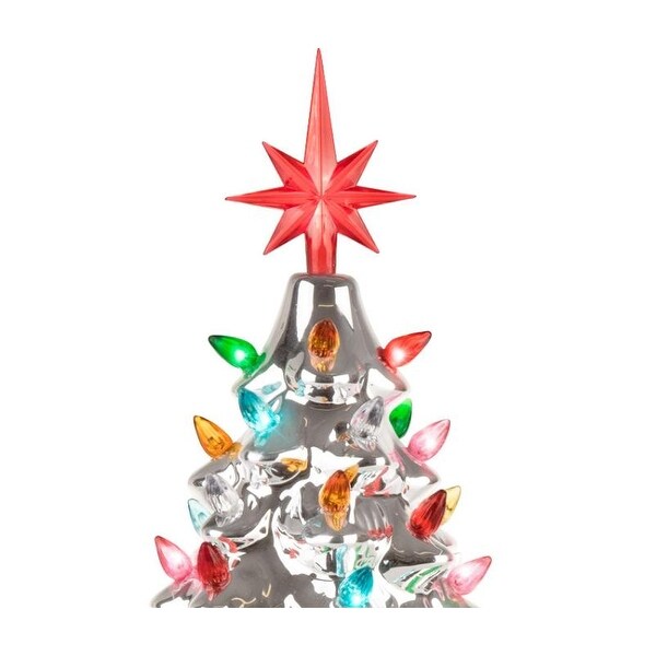 RJ Legend Cordless Hand Painted Ceramic Tree (9 Inch/ 15 Inch)