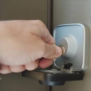 Ultraloq U-Bolt Pro Black with Satin Nickel Wi-Fi Smart Lock Deadbolt with Fingerprint and Keypad ‎UUL-U-BOLT-PRO-WIFI