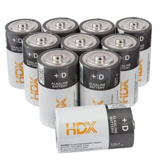 HDX D Alkaline Battery (12-Pack) 7111-12PDQ